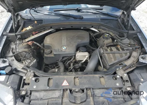 2016 BMW X3 xDrive28I из США, поврежденный, VIN 5UXWX9C55G0D67229